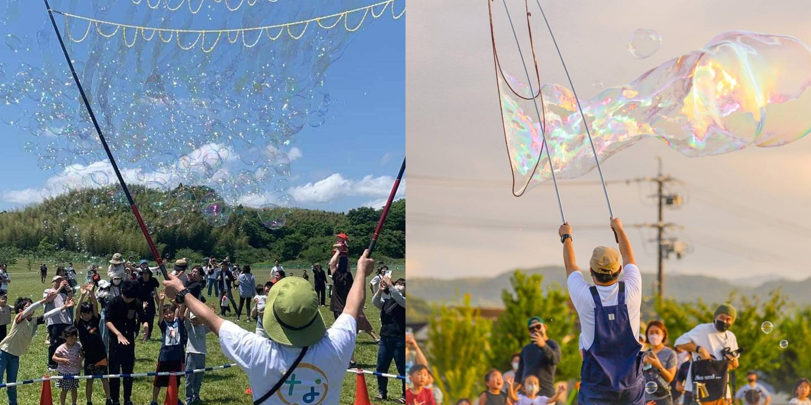 三重のシャボン玉おじさんイメージ